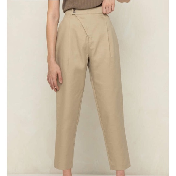 OAK + FORT Black Dress Pants - Picture 4 of 7